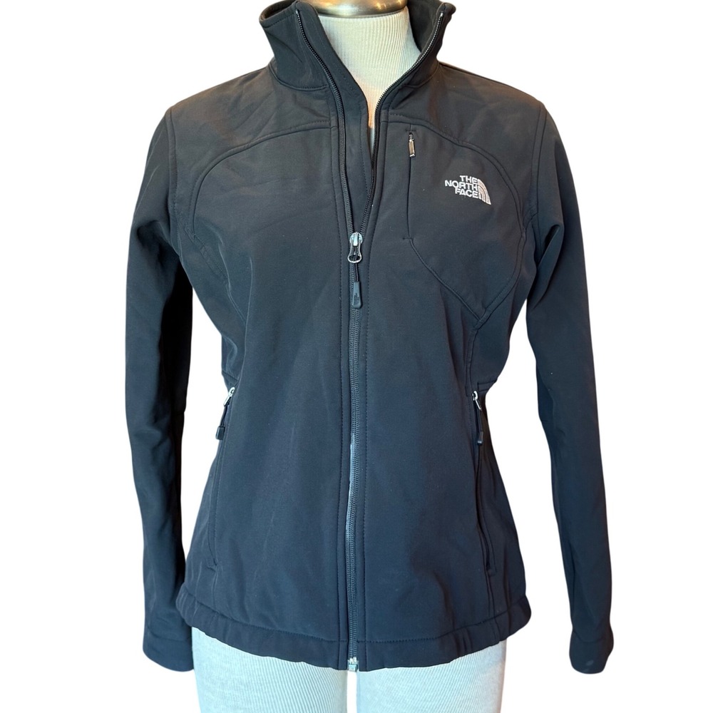 The North Face WindWall Black Softshell Jacket Women's Size Medium